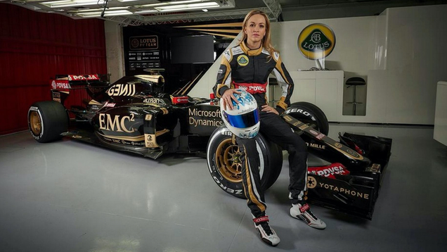 Carmen Jorda. Image via Lotus F1